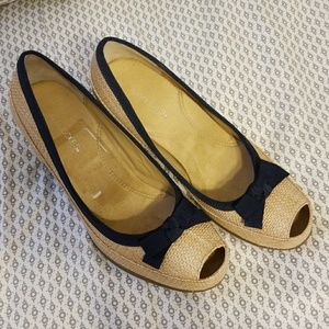 AEROSOLES Benefit Peep Toe Pump Size 8